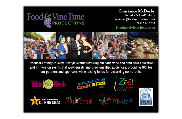 food and vine time productions advertisement