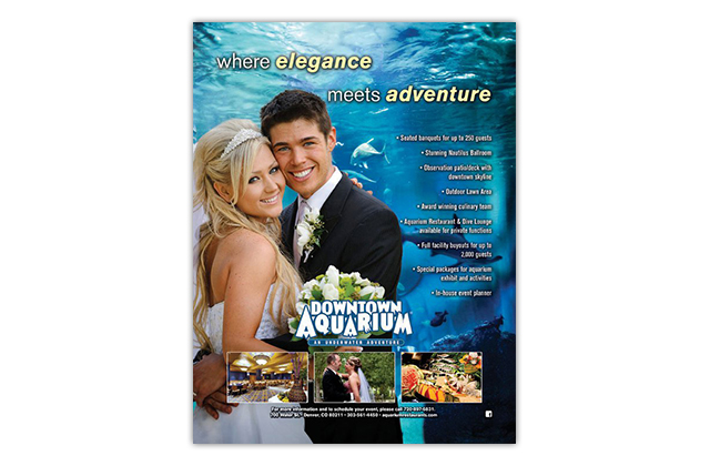 downtown aquarium advertisement