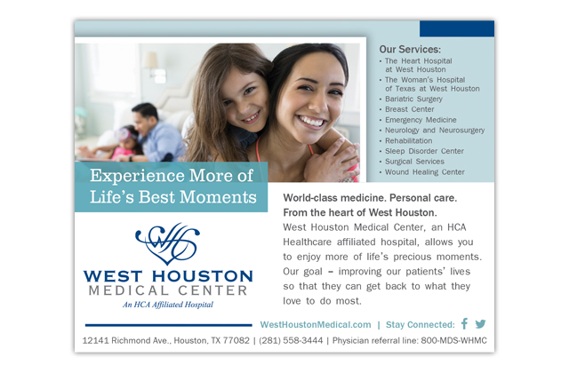 west houston medical center advertisement