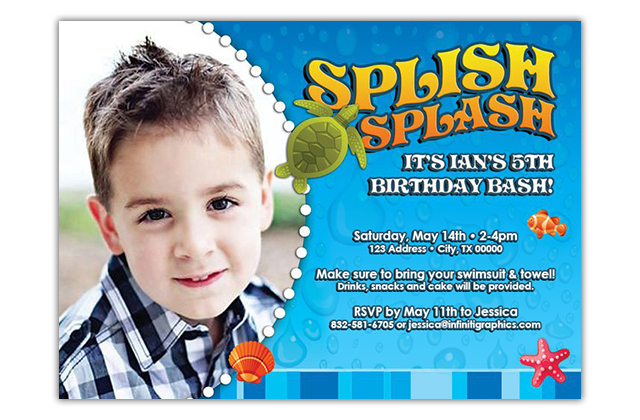 birthday invitation design