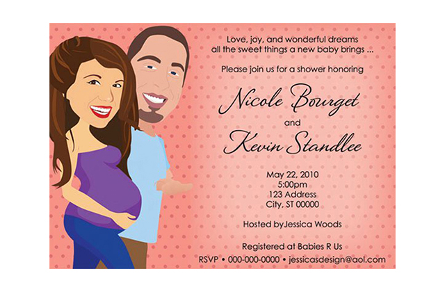 baby shower invitation design