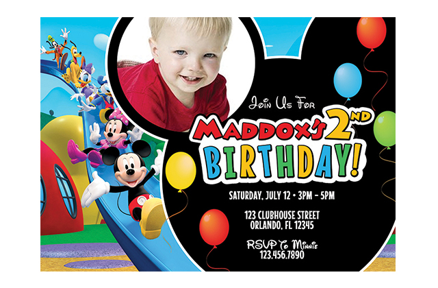 birthday invitation design