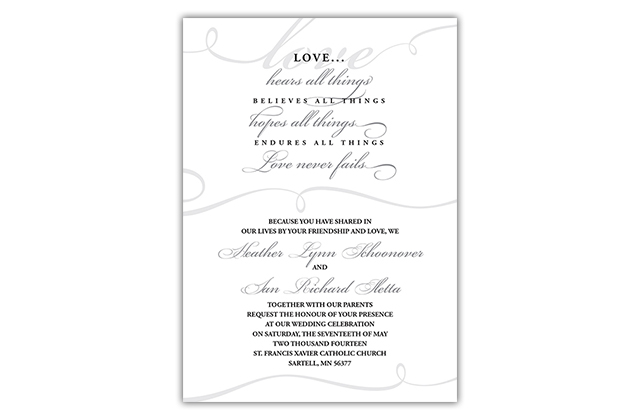 wedding invitation design