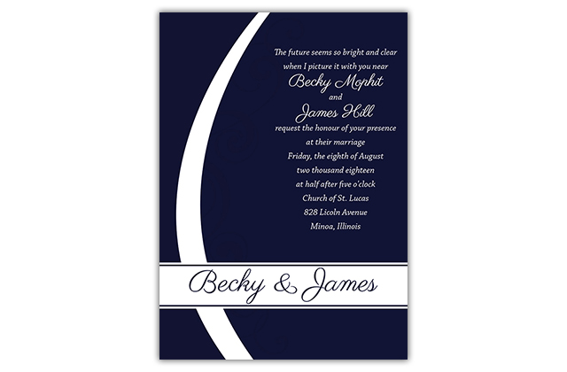 wedding invitation design