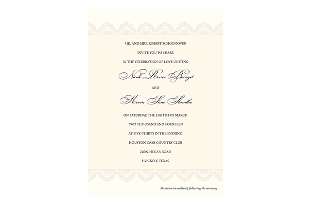 wedding invitation design