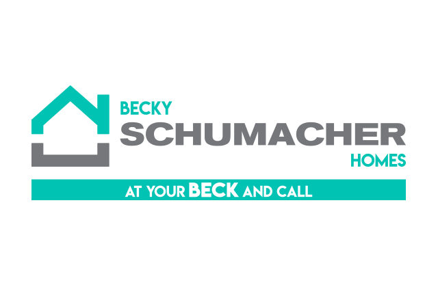 becky schumacher homes logo design
