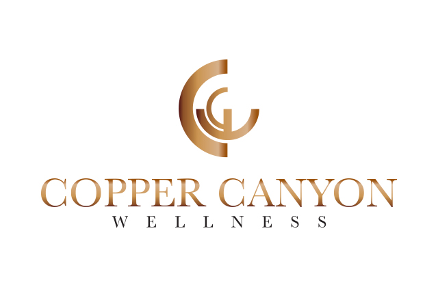 copper canyon wellness logo design