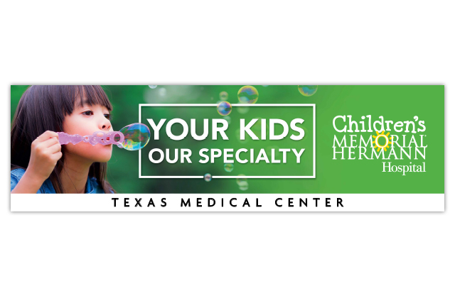 children's memorial hermann billboard design