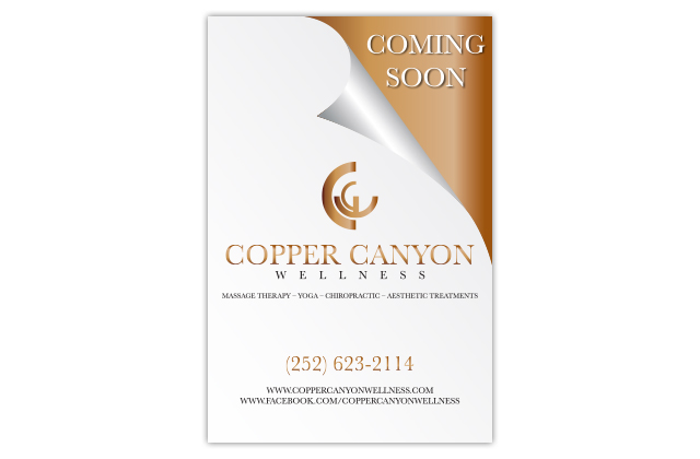 copper canyon sign design
