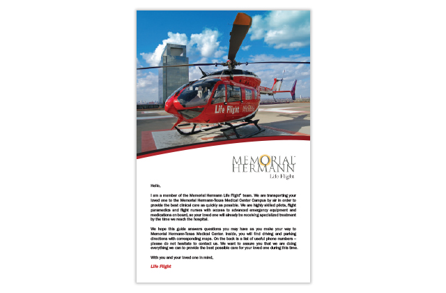 Life Flight Brochure Memorial Hermann